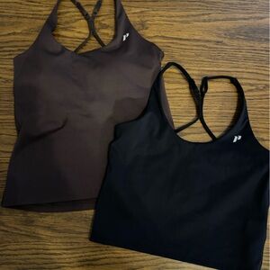 1st Phorm Adapt Black and Brown Tank Tops